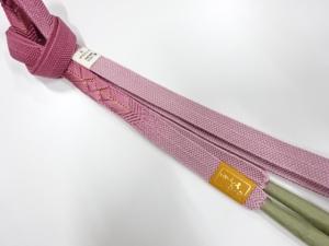 未使用品　正絹　手組帯締め